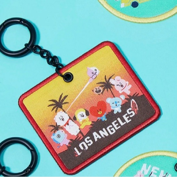BT21 Wappen Key Ring Los Angeles - Picture 2 of 3